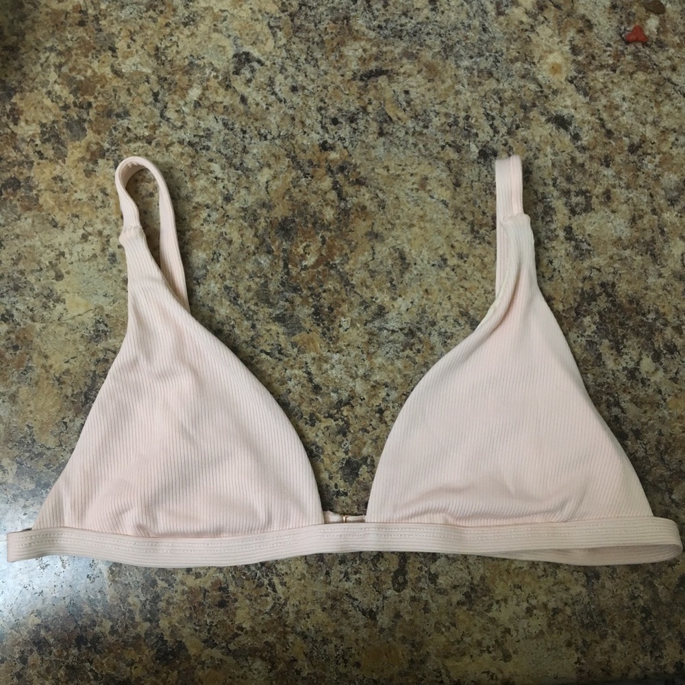 Rosy Triangle Top